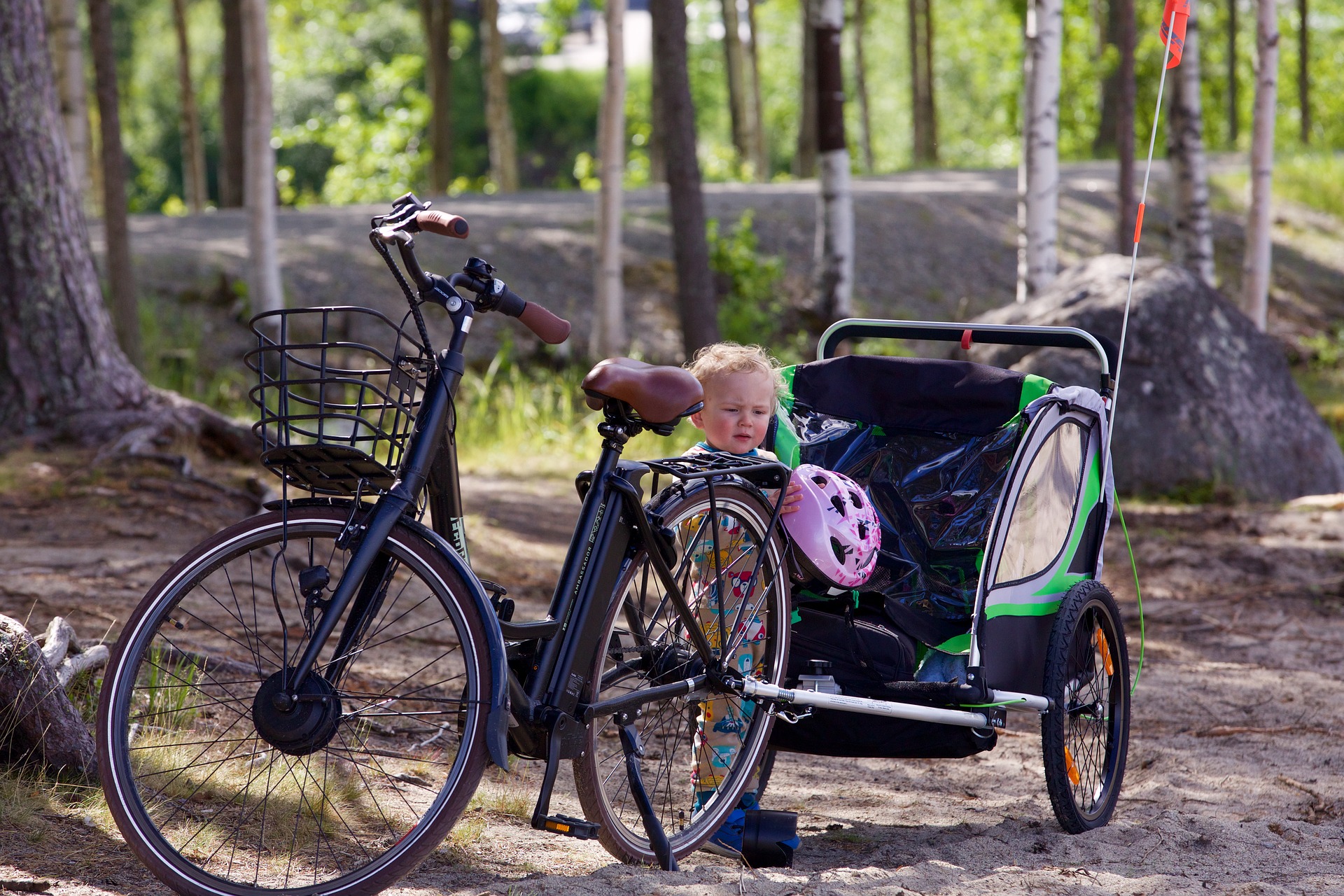 How to attach bike trailer Step by Step guide